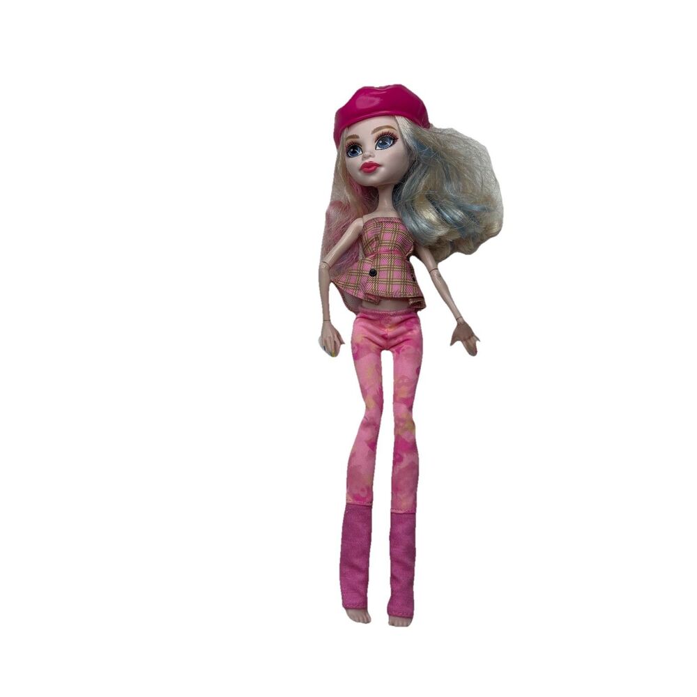 Monster High Wednesday Friend Enid Sinclair Articulated Doll Pink Outfit 2024